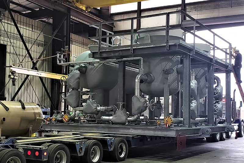 Gas Coalescing Filter Skid Package by Power Service, crafted at DNOW U.S. Process Solutions Facility. Gas Coalescing Filter Skid Package by Power Service, crafted at DNOW U.S. Process Solutions Facility.