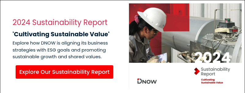 2024 Sustainability Report 'Cultivating Sustainable Value' Explore how DNOW is aligning its business strategies with ESG goals and promoting sustainable growth and shared values.