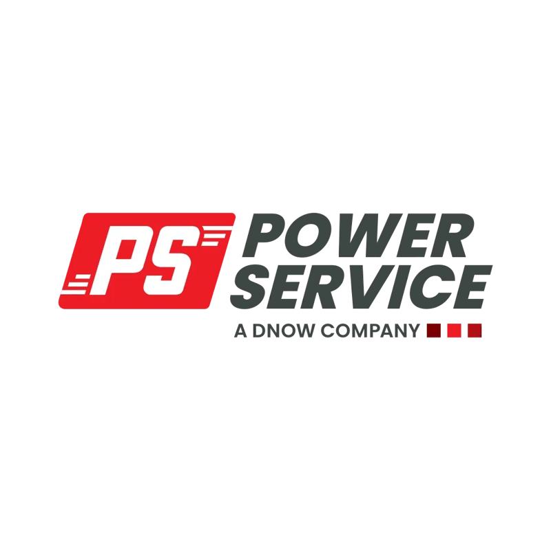 Power Service Logo - Power Service provides engineering, design, installation, fabrication, distribution & service of rotating & processing equipment.