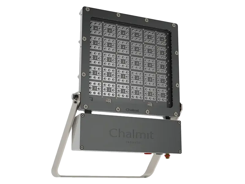 MacLean offers the Evolution X LED floodlight from Chalmit MacLean offers the Evolution X LED floodlight from Chalmit
