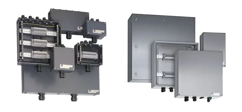 MacLean offers Ex e terminal boxes from R. STAHL